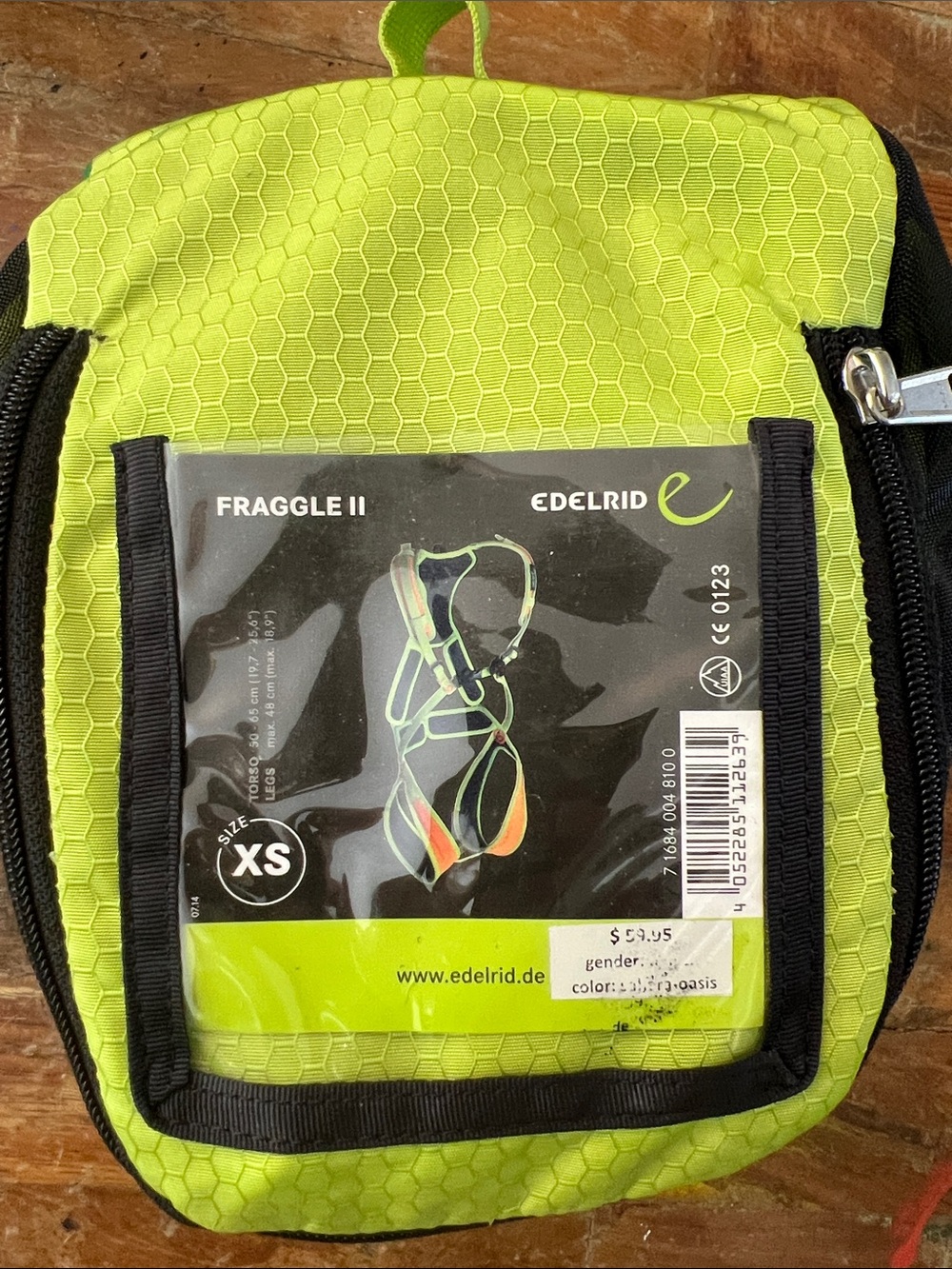 Edelrid Fraggle II Kid’s Full Body Climbing Harness XS
